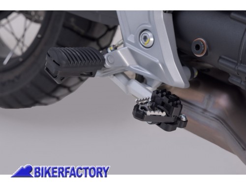 BikerFactory Espansione pedale freno SW MOTECH per Moto Guzzi V85 TT FBE 17 925 10000 1048463