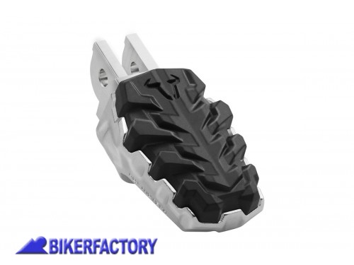 BikerFactory Kit pedane maggiorate regolabili EVO SW Motech per Ducati Multistrada V4 20 in poi IN ESAURIMENTO FRS 22 112 10200 1045674