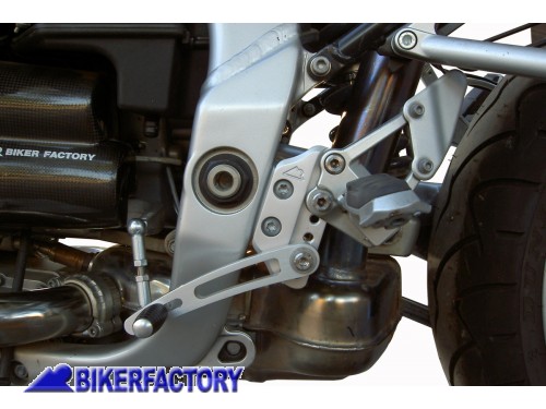 BikerFactory Kit riposizionamento regolabile pedane e cambio per una guida pi%C3%B9 confortevole x BMW R 1100 S BKF 07 2730 1001568