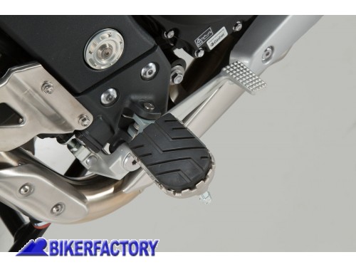 BikerFactory Pedane maggiorate regolabili ION SW Motech per TRIUMPH e BMW FRS 11 011 10001 S 1000939