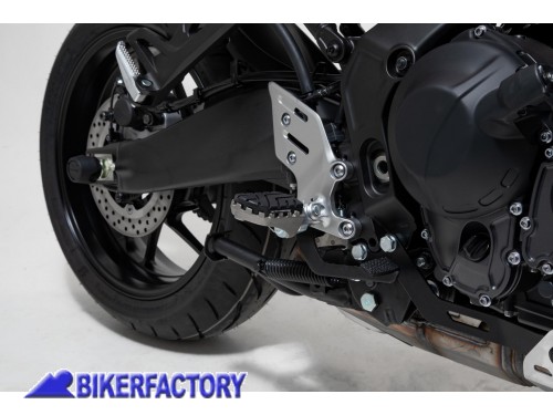 BikerFactory Pedane maggiorate regolabili ION SW Motech per YAMAHA Tracer 9 Tracer 9 GT FRS 06 011 10300 S 1045697