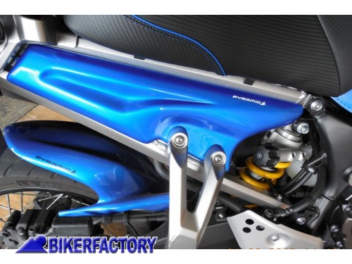 BikerFactory Fianchetto laterale destro PYRAMID colore Viper Blue Blu x YAMAHA XT 1200 Z Super T%C3%A9n%C3%A9r%C3%A9 PY06 22125E 1024924