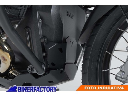 BikerFactory Estensione frontale paracoppa paramotore SW Motech in alluminio ARGENTO per BMW R1300GS MSS 07 975 10200 S 1049814
