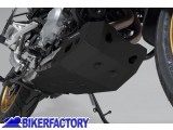 BikerFactory Paracoppa paramotore protezione sottoscocca SW Motech in alluminio NERO per BMW F 750 GS e F 850 GS MSS 07 897 10002 B 1046671