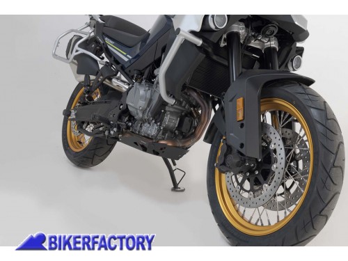 BikerFactory Paracoppa paramotore protezione sottoscocca SW Motech in alluminio NERO per CFMoto 800MT MSS 10 032 10000 B 1048583