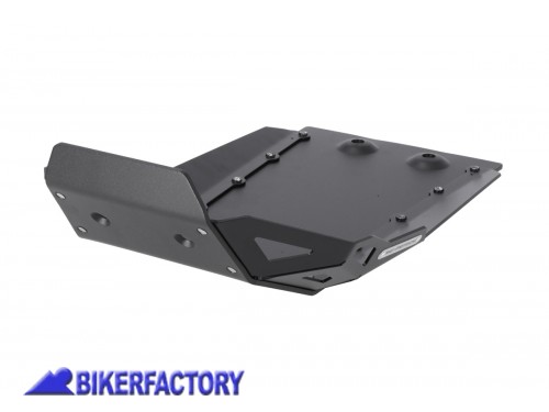 BikerFactory Paracoppa paramotore protezione sottoscocca SW Motech in alluminio NERO per HONDA CB 500 X NX 500 MSS 01 919 10000 B 1046658
