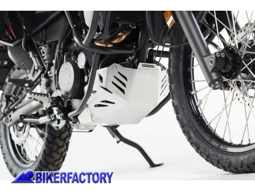 BikerFactory Paracoppa paramotore protezione sottoscocca SW Motech in alluminio per KAWASAKI KLR 650 08 in poi MSS 08 469 10001 S 1032123
