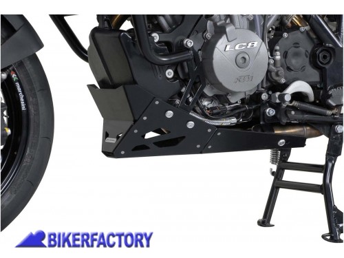 BikerFactory Paracoppa paramotore protezione sottoscocca SW Motech in alluminio x KTM SUPERMOTO R e SUPERMOTO T MSS 04 651 10000 B 1000705