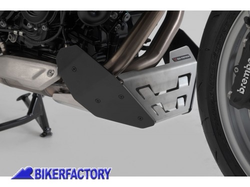 BikerFactory Spoiler frontale paracoppa paramotore protezione sottoscocca SW Motech in alluminio x BMW F 900 R F 900 XR MSS 07 945 10000 1044303