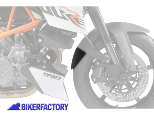 BikerFactory Estensione Parafango anteriore PYRAMID x KTM 990 Super Duke KTM 990 Supermoto T PY04 059300 1012285