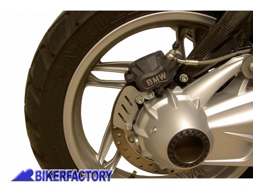 BikerFactory Griglia protezione disco freno in sostituzione al parafango orginale x BMW R1200 GS R 1200 GS ADV 2004 2012 1001565