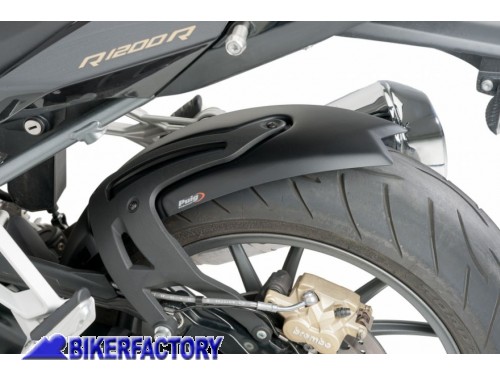 BikerFactory Parafango posteriore PUIG colore nero opaco x BMW R1200R R1200RS PU07 M7682J 1042335