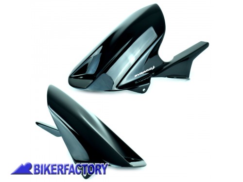 BikerFactory Parafango posteriore PYRAMID colore Black nero x KAWASAKI ZX 10 R PY08 07370B 1019315