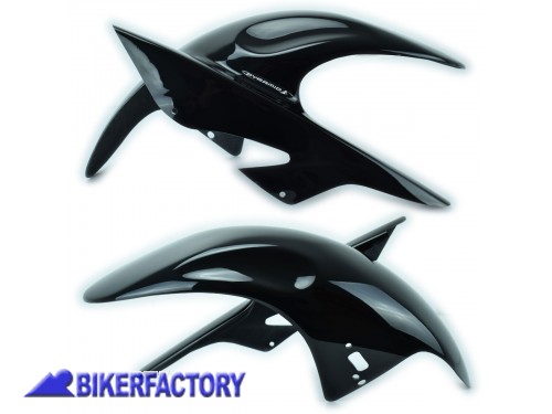 BikerFactory Parafango posteriore PYRAMID colore Black nero x KAWASAKI ZX 10 R PY08 07371B 1019322
