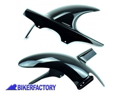 BikerFactory Parafango posteriore PYRAMID colore Black nero x KAWASAKI ZX 6 R Ninja 600 PY08 07326B 1019281