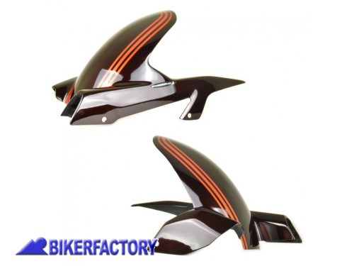 BikerFactory Parafango posteriore PYRAMID colore Candytone Brown Orange KAWASAKI Z 900 RS PY08 073880E 1039639