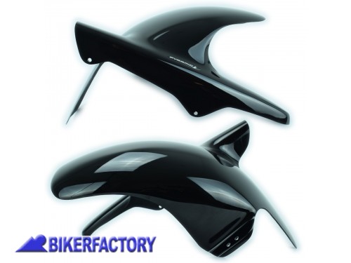 BikerFactory Parafango posteriore PYRAMID colore Gloss Black nero lucido x KAWASAKI ZX 12 R Ninja PY08 07330B 1019293
