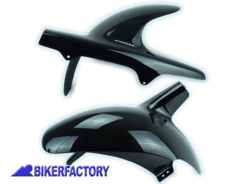 BikerFactory Parafango posteriore PYRAMID colore Gloss Black nero lucido x KAWASAKI ZX 9 R Ninja PY08 07332B 1033048