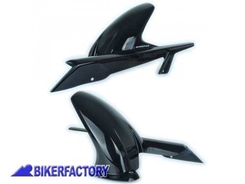 BikerFactory Parafango posteriore PYRAMID colore Gloss Black nero lucido x KTM 125 Duke KTM 200 Duke KTM 390 Duke PY04 079301B 1033071