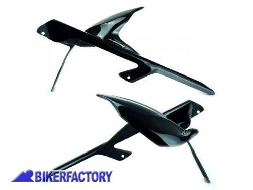 BikerFactory Parafango posteriore PYRAMID colore Gloss Black nero lucido x KTM Duke 4 R PY04 079302B 1033076