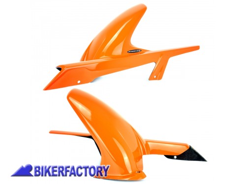 BikerFactory Parafango posteriore PYRAMID colore Gloss Orange arancione lucido x KTM 125 Duke KTM 200 Duke KTM 390 Duke PY04 079301D 1033072