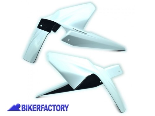 BikerFactory Parafango posteriore PYRAMID colore Gloss White bianco lucido x YAMAHA MT 07 PY06 072438C 1034905