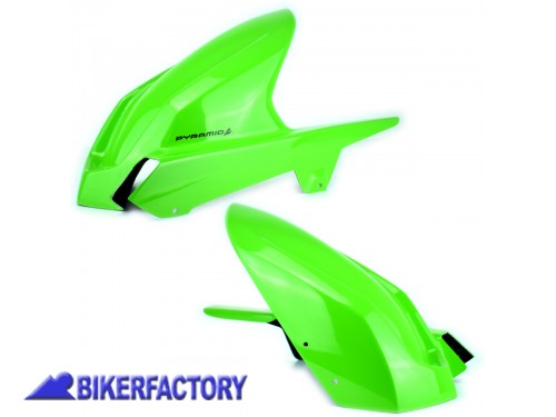 BikerFactory Parafango posteriore PYRAMID colore Green verde x KAWASAKI Z 750 S PY08 073510D 1019313