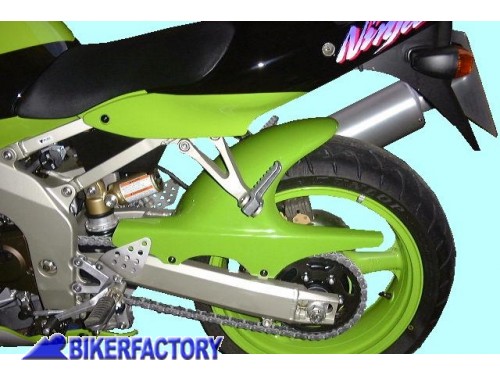 BikerFactory Parafango posteriore PYRAMID colore Green verde x KAWASAKI ZX 6 R Ninja 600 PY08 07322D 1019277