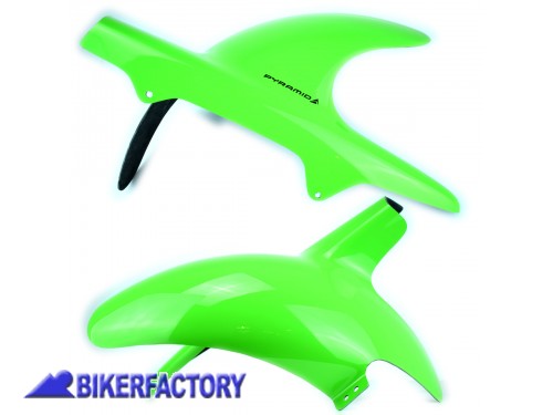 BikerFactory Parafango posteriore PYRAMID colore Green verde x KAWASAKI ZX 9 R Ninja PY08 07332D 1033050