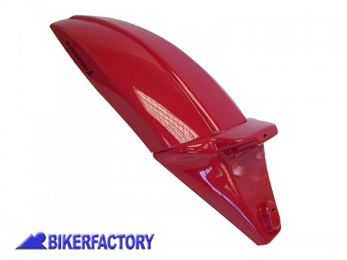 BikerFactory Parafango posteriore PYRAMID colore Magna Red rosso x HONDA NC 700 S X NC 750 S X INTEGRA NC 700 PY01 071800D 1032947