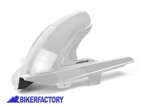BikerFactory Parafango posteriore PYRAMID colore Pearl Glare White Bianco perla lucido per Honda NT 1100 PY01 071921C 1047622