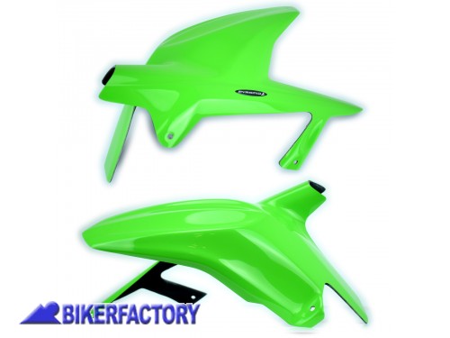 BikerFactory Parafango posteriore PYRAMID colore Racing Green verde x KAWASAKI Ninja 250 R PY08 07301D 1019245