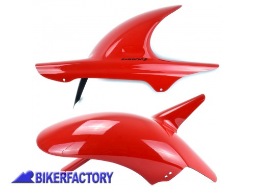 BikerFactory Parafango posteriore PYRAMID colore Red rosso x HONDA CB 600 F HORNET PY01 07116D 1019161