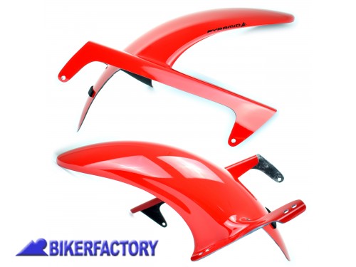 BikerFactory Parafango posteriore PYRAMID colore Red rosso x HONDA VTR 1000 F PY01 07102D 1019118