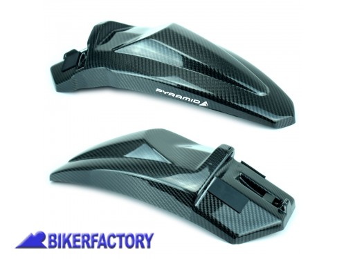 BikerFactory Parafango posteriore PYRAMID in fibra di carbonio x HONDA CB 500 F CB 500 X CBR 500 R PY01 071910A 1032731