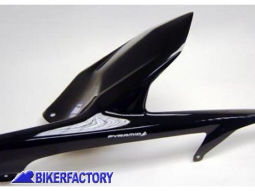 BikerFactory Parafango posteriore Pyramid colore Black nero per Yamaha R1 2004 2006 PY06 07232B 1019237