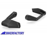 BikerFactory Protezioni leve con deflettore vento per Honda CB650R 18 in poi Kawasaki Z650 16 in poi LVG 01 529 11000 B 1046965