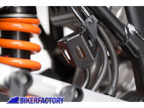 BikerFactory Protezione serbatoio posteriore liquido freni SW Motech per KTM Adventure SCT 04 174 10200 B 1033253