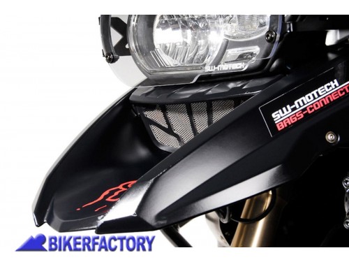 BikerFactory Griglia protezione radiatore olio SW Motech per BMW R 1200 GS Adventure IN ESAURIMENTO KLS 07 719 10000 B 1015143