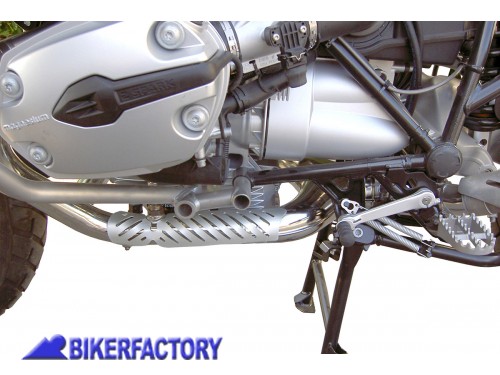 BikerFactory Griglia di protezione collettore di scarico lato Sx per BMW R 1200 GS 04 12 BMW R 1200 GS Adventure 05 13 BKF 07 6001 1049109