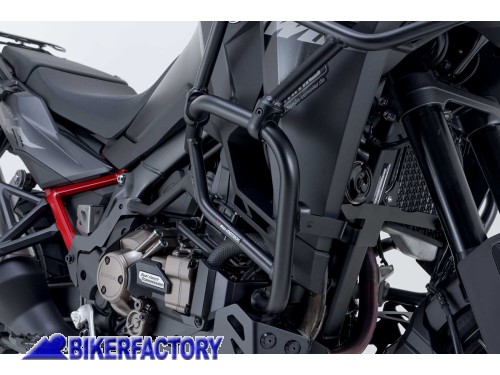 BikerFactory Protezione motore carena paracilindri tubolare INFERIORE SW Motech per HONDA CRF1100L Africa Twin SBL 01 950 10001 B 1050131