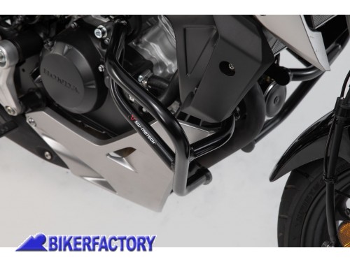 BikerFactory Protezione motore carena paracilindri tubolare SW Motech x Honda CB125R 17 20 SBL 01 926 10000 B 1042638