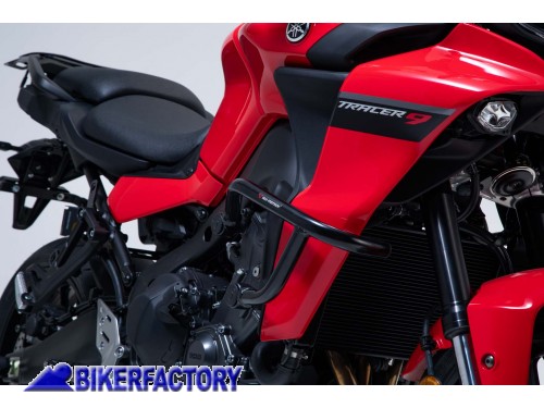 BikerFactory Protezione motore carena paracilindri tubolare SW Motech x Yamaha Tracer 9 Tracer 9 GT SBL 06 921 10001 B 1047600