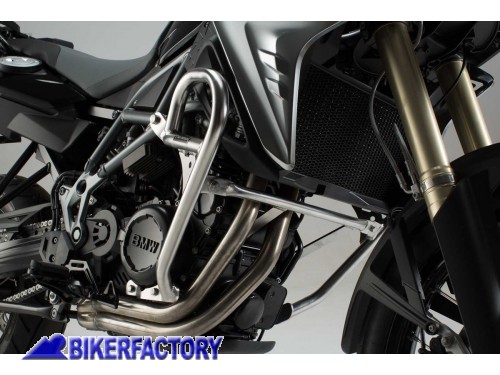 BikerFactory Protezione motore carena paracilindri tubolare in acciaio SW Motech x BMW F 650 GS TWIN F 700 GS F 800 GS SBL 07 556 10100 1036587