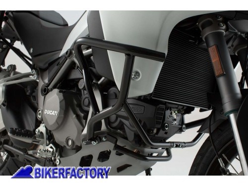 BikerFactory Protezione motore carena tubolare SW Motech per DUCATI Multistrada 1200 1260 Enduro SBL 22 114 10000 B 1034683