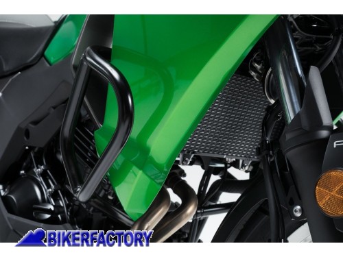 BikerFactory Protezione motore carena tubolare SW Motech per KAWASAKI Versys X 300 ABS SBL 08 875 10000 B 1037219