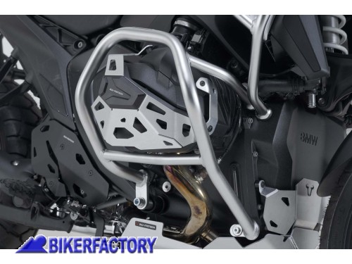 BikerFactory Protezione motore paracilindri tubolare SW Motech in ACCIAIO INOX per BMW R 1300 GS SBL 07 975 10200 1050167