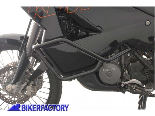 BikerFactory Protezione motore paracilindri tubolare SW Motech nero x KTM LC8 Adventure 950 990 SBL 04 488 100 1000712