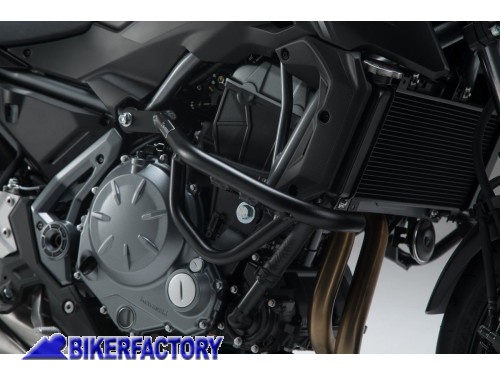 BikerFactory Protezione motore paracilindri tubolare SW Motech x KAWASAKI Z 650 SBL 08 866 10000 B 1036894