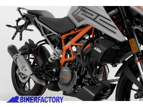 BikerFactory Protezione motore paracilindri tubolare SW Motech x KTM Duke 125 KTM Duke 200 SBL 04 974 10000 B 1046393